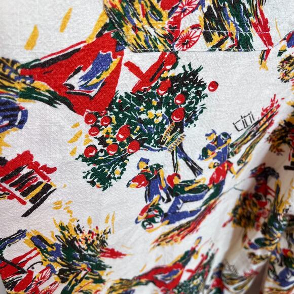 Anthropologie LF Markey Bryson Dungarees Womens Overalls Size 10 Harvest Print - Picture 12 of 16